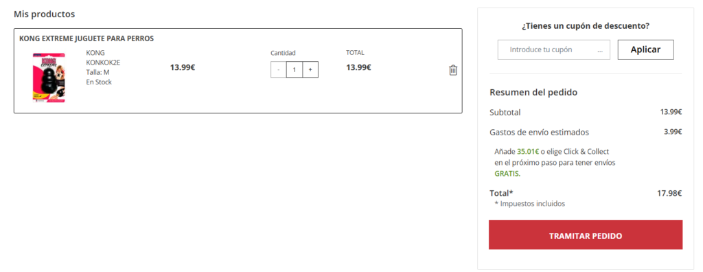checkout de compra optimizado